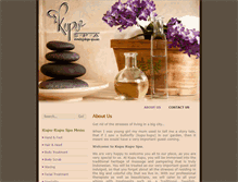 Tablet Screenshot of kupukupu-spa.com